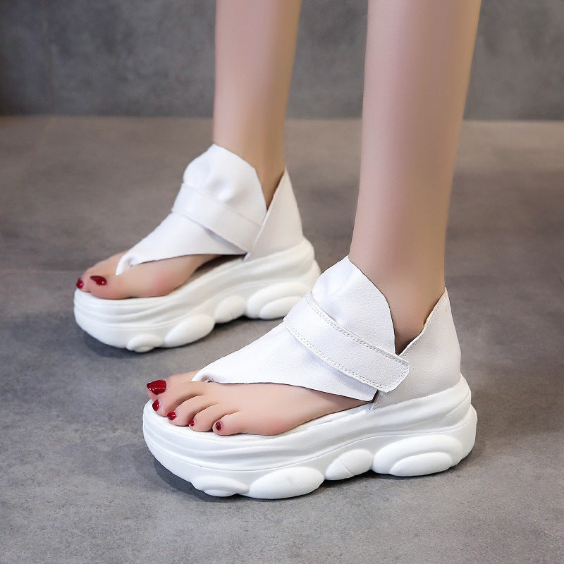 Women's Platform Casual Flip Flops Sandals with Unique Flair