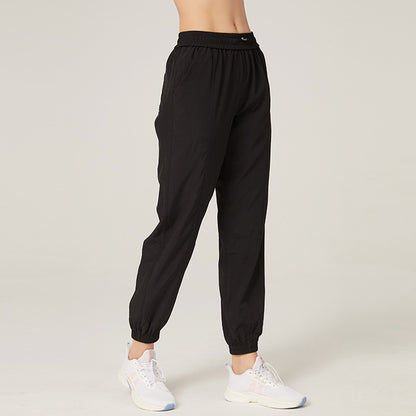 Women's Loose Casual Drawstring Fitness Pants for Running and Yoga