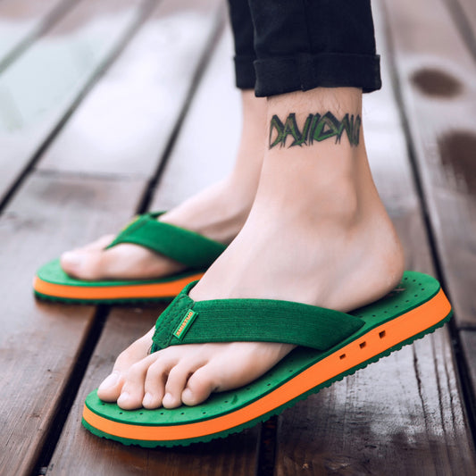 Summer Flip Flops รองเท้าแตะผู้ชายและรองเท้าแตะรองเท้าชายหาดผู้ชาย
