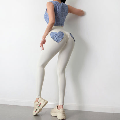 Special Design High Waist Hips Running Fitness Yoga Pants