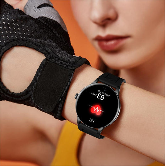 ខ្សែដៃប៊្លូធូស Smart Bracelet Custom Dial Step Counter Multi-Sport Watch